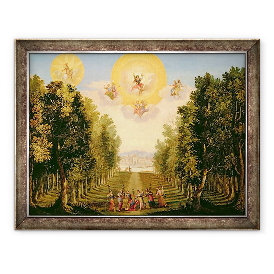 Tablou inramat - Giacomo Torelli - Prolog, Insula impadurita Naxos, 60 x 80 cm