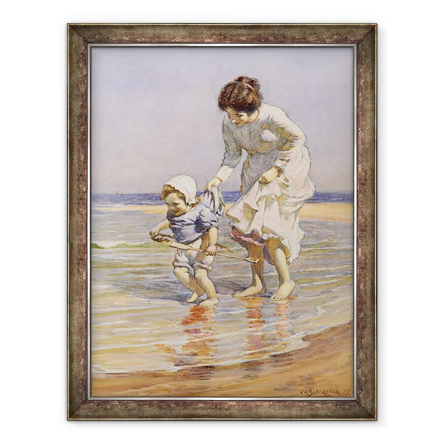 Tablou inramat - William Kay Blacklock - Paddling, 60 x 80 cm