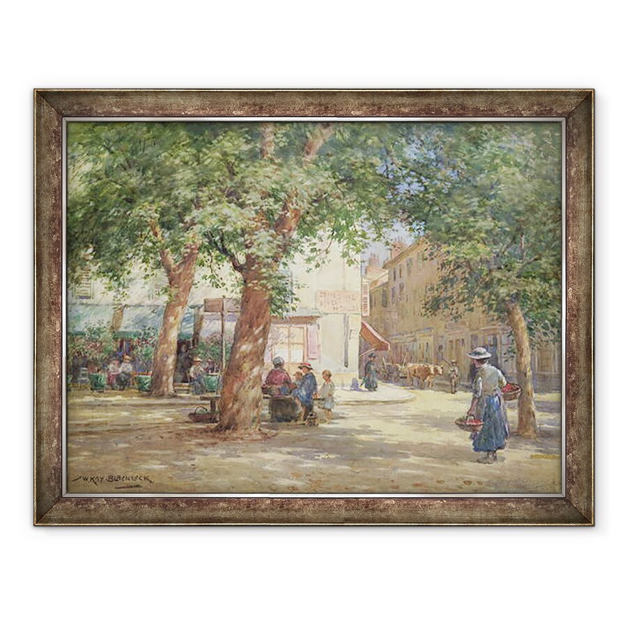 Tablou inramat - William Kay Blacklock - Piata Piata, 60 x 80 cm