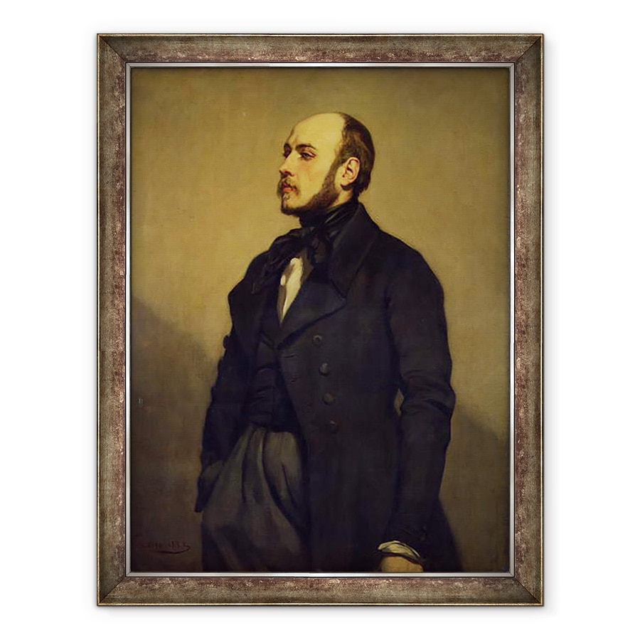 Tablou inramat - Thomas Couture - Leon Ohnet, 60 x 80 cm