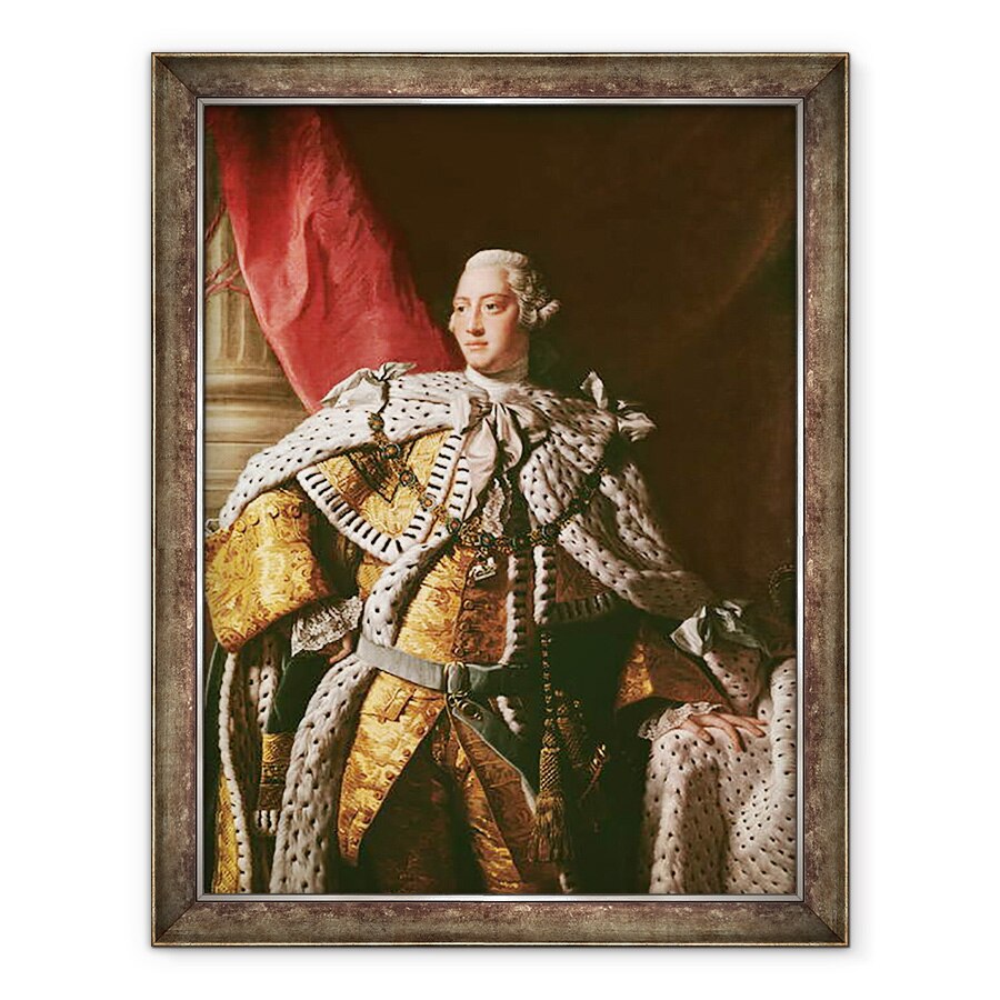 Tablou inramat - Allan Ramsay - Regele George al III-lea, 60 x 80 cm