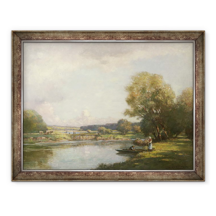 Tablou inramat - William Kay Blacklock - Vara la Hemingford Grey, 60 x 80 cm