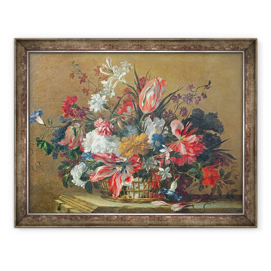 Tablou inramat - Jean-Baptiste Monnoyer - Cos de Flori, 70 x 90 cm