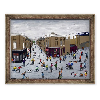 Tablou inramat - Lee Sellers - Strada Roupell, 2015, 60 x 80 cm Tablou inramat - Lee Sellers - Strada Roupell, 2015, 60 x 80 cm