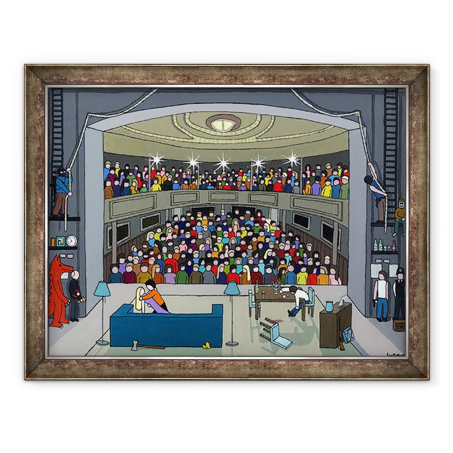 Tablou inramat - Lee Sellers - Actul 2 Scena 2. Apoi a sunat soneria, 70 x 90 cm