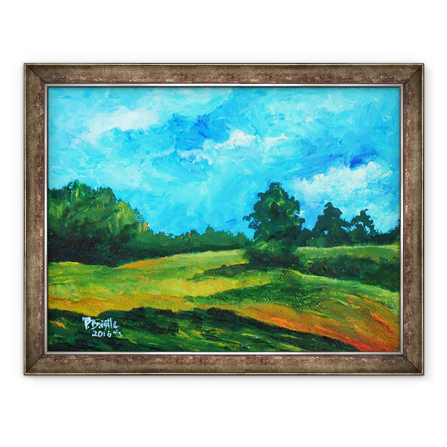 Tablou inramat - Patricia Brintle - imprejurimi simple, 70 x 90 cm