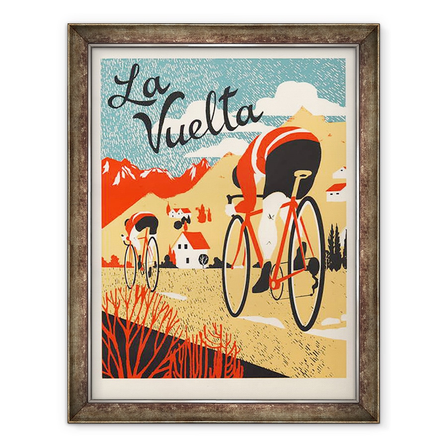 Tablou inramat - Eliza Southwood - La Vuelta, 70 x 90 cm