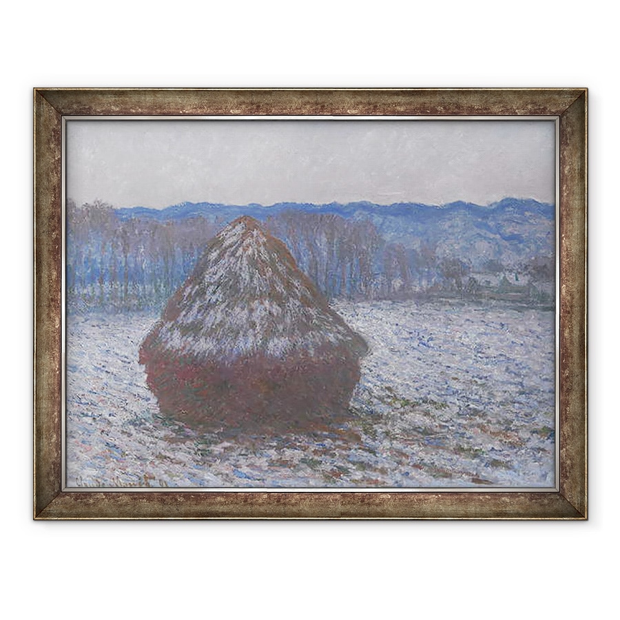 Tablou inramat - Claude Monet - Stiva de grau, 70 x 90 cm