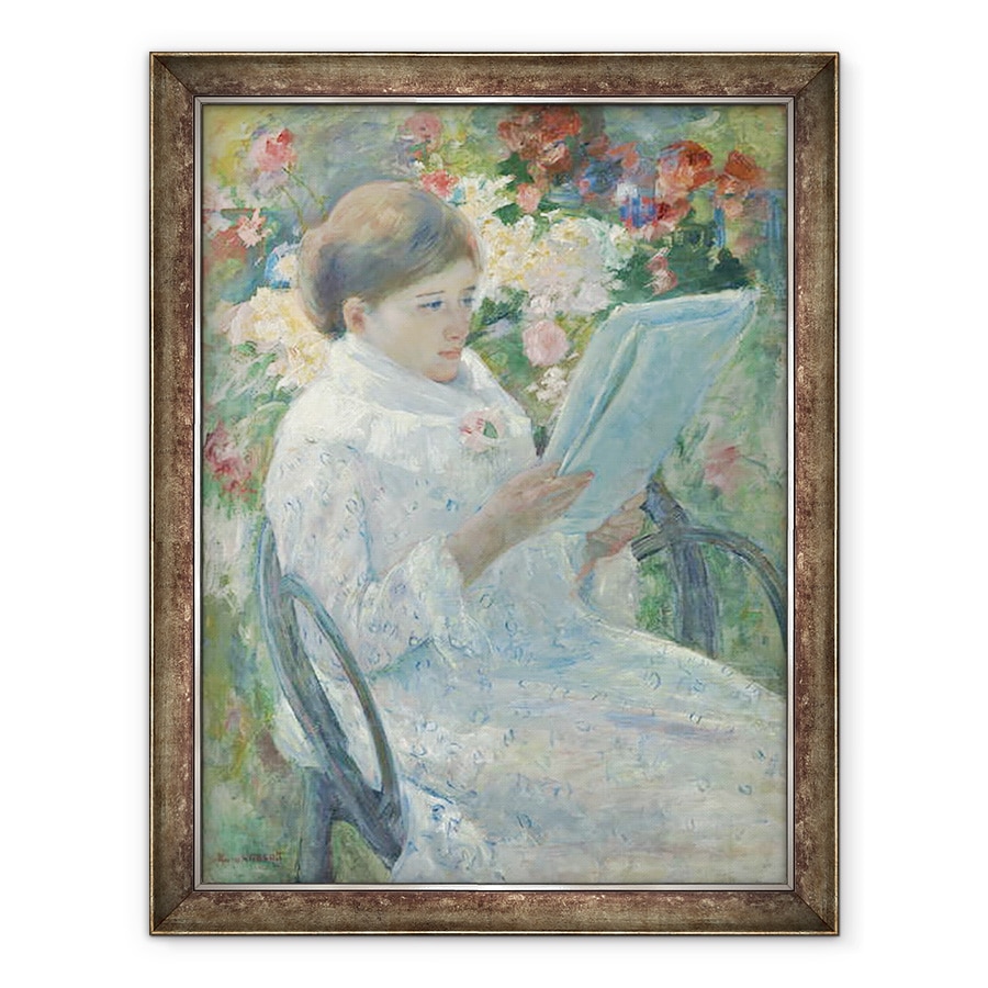 Tablou inramat - Mary Stevenson Cassatt - Pe un balcon, 70 x 90 cm