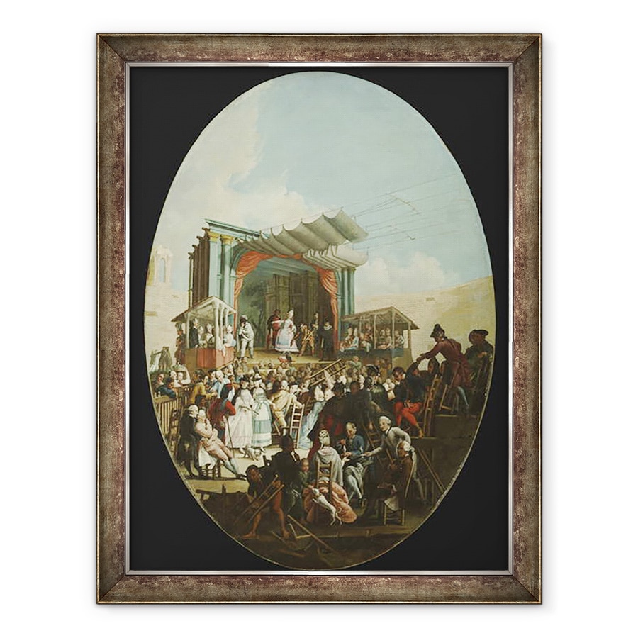Tablou inramat - Marco Marcola - O comedie italiana in Verona, 70 x 90 cm