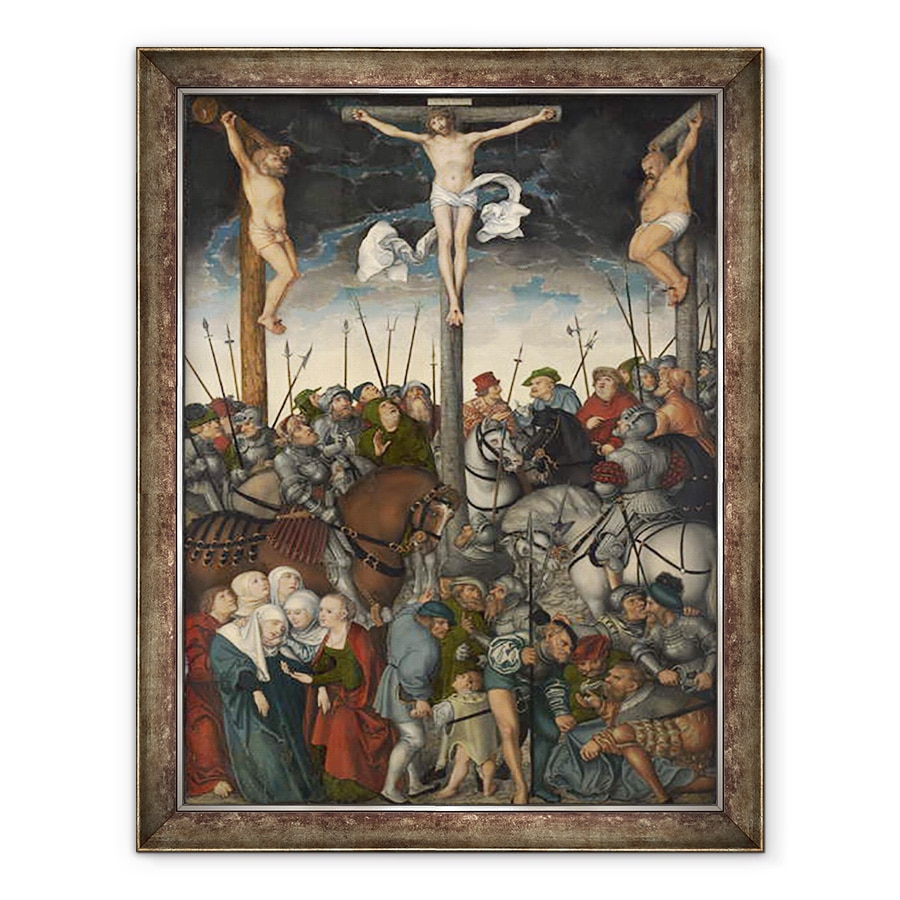 Tablou inramat - Lucas Cranach the Elder - Rastignirea II, 70 x 90 cm