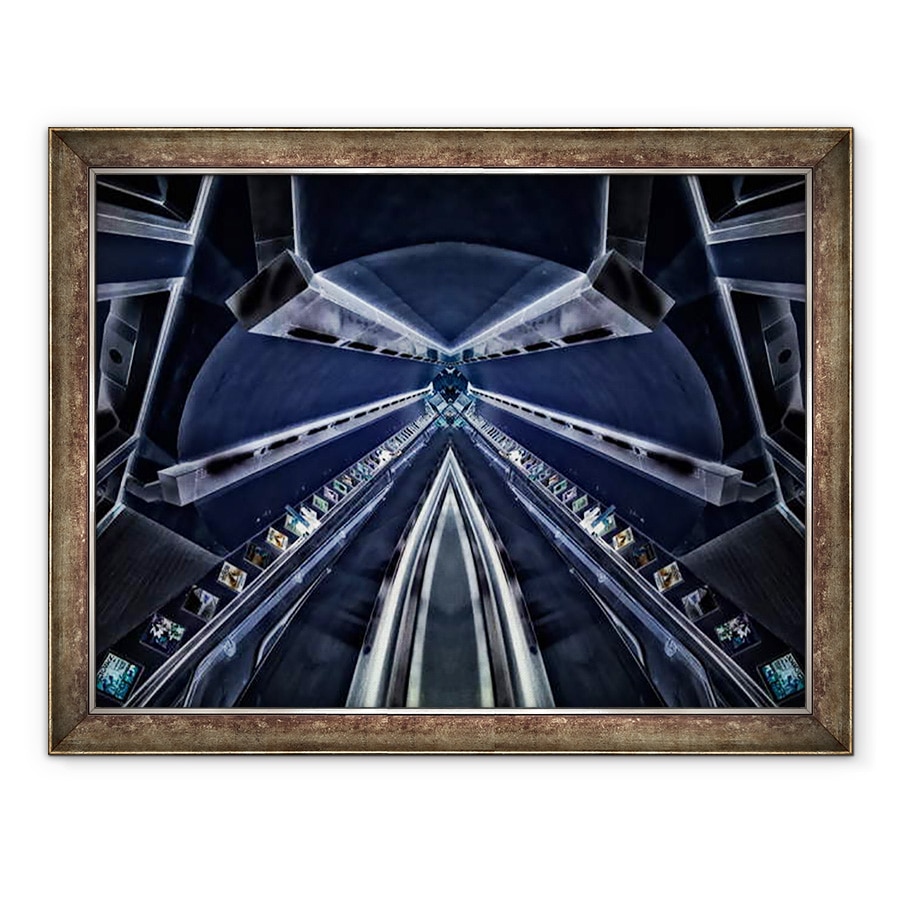 Tablou inramat - Ant Smith - Tunel Albastru, 70 x 90 cm