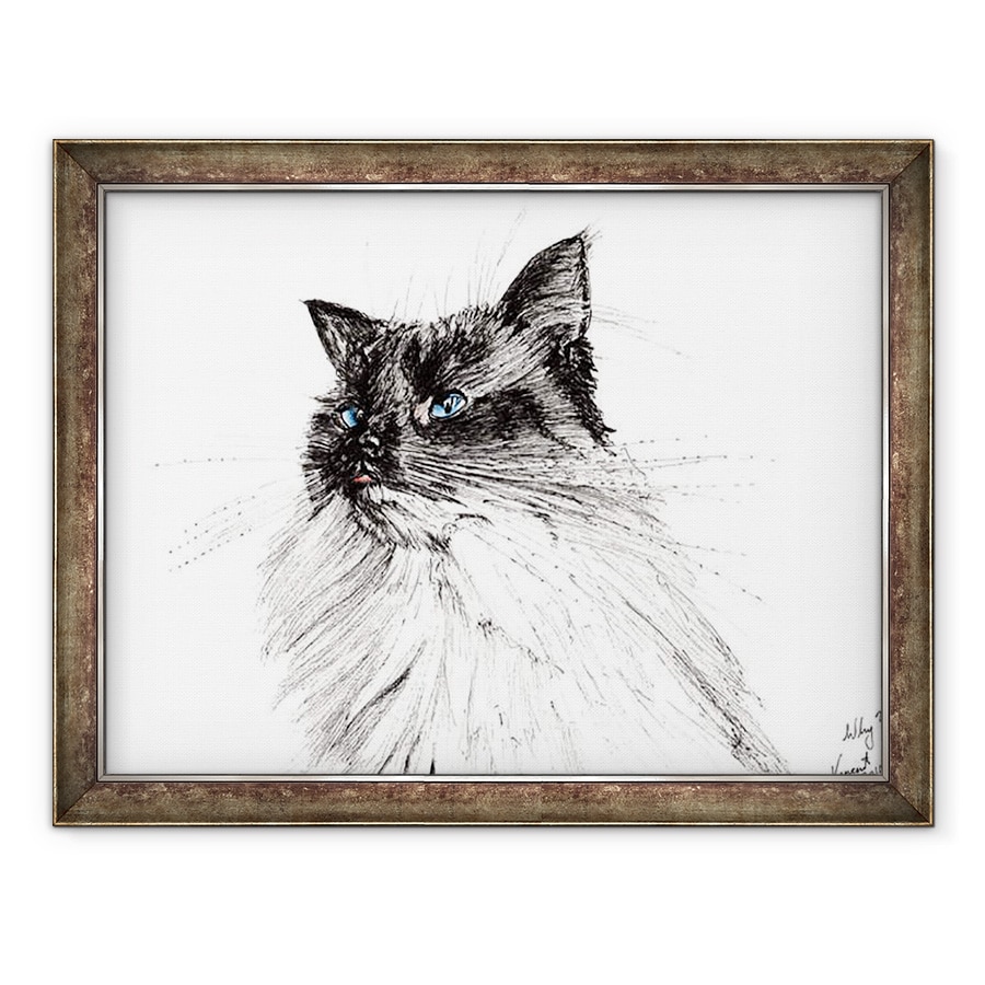 Tablou inramat - Vincent Alexander Booth - De ce? 2016, 70 x 90 cm