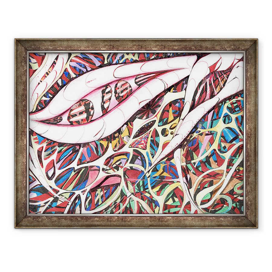 Tablou inramat - Vincent Alexander Booth - Cautarea selengalesiminala, 2016, 70 x 90 cm