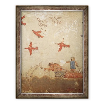 Tablou inramat - Etruscan - Barca de pescuit, de la Mormantul Vanatorii si Pescuitul, 70 x 90 cm Tablou inramat - Etruscan - Barca de pescuit, de la Mormantul Vanatorii si Pescuitul, 70 x 90 cm