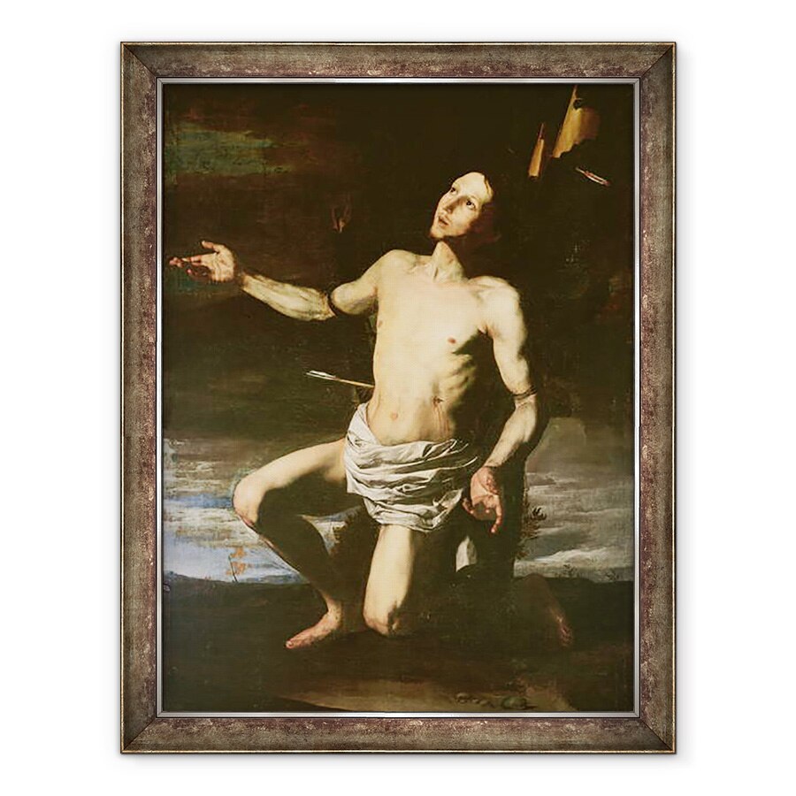 Tablou inramat - Jusepe de Ribera - St. Sebastian,, 60 x 80 cm