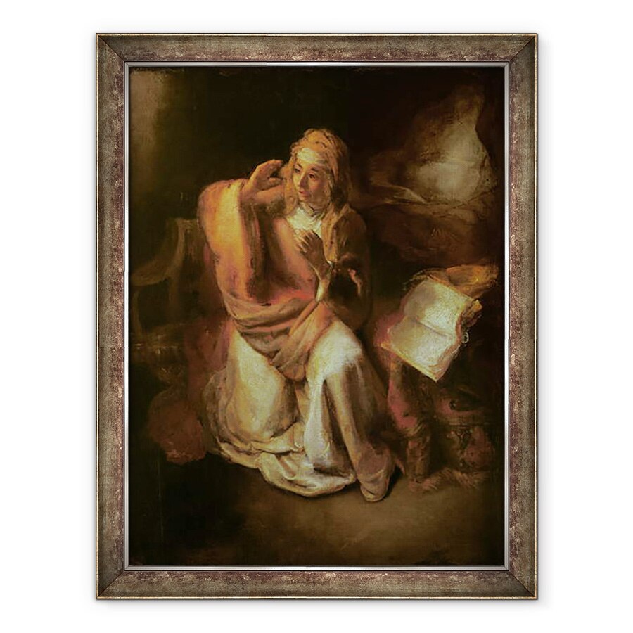 Tablou inramat - Willem Drost - Buna Vestire, 60 x 80 cm