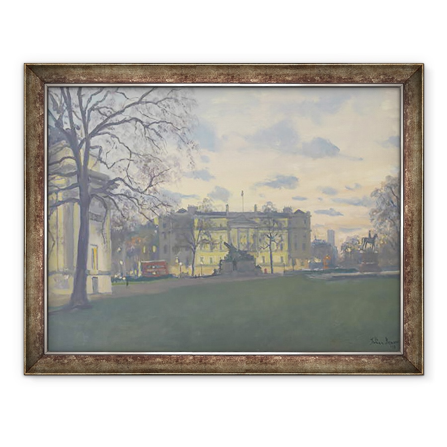 Tablou inramat - Julian Barrow - Seara de primavara, Hyde Park Corner, 60 x 80 cm