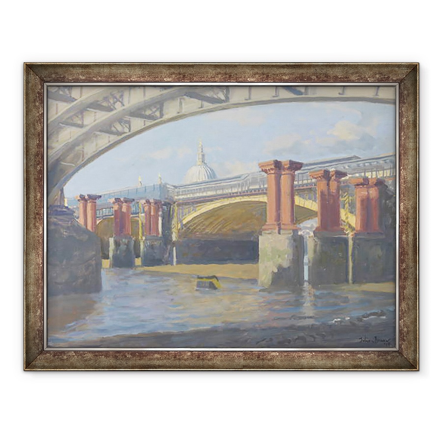 Tablou inramat - Julian Barrow - Podul Blackfriars, 60 x 80 cm