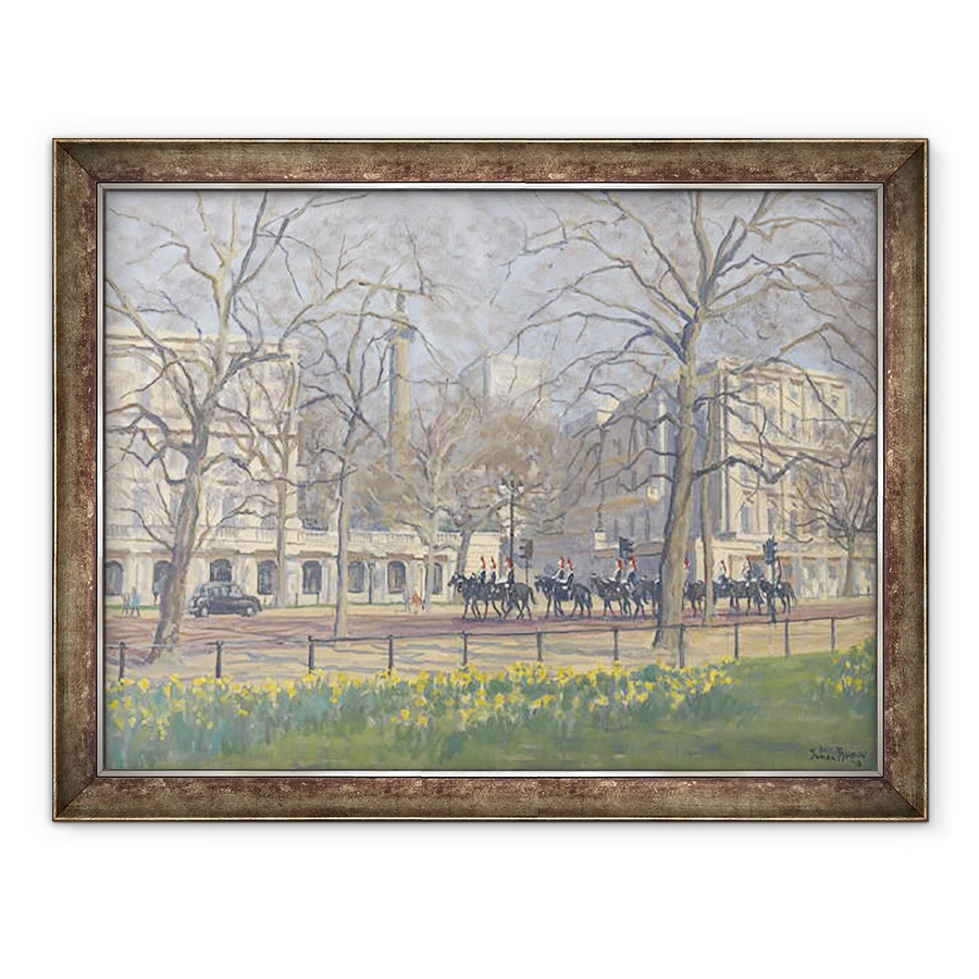 Tablou inramat - Julian Barrow - Dimineata de primavara, Mall, 60 x 80 cm