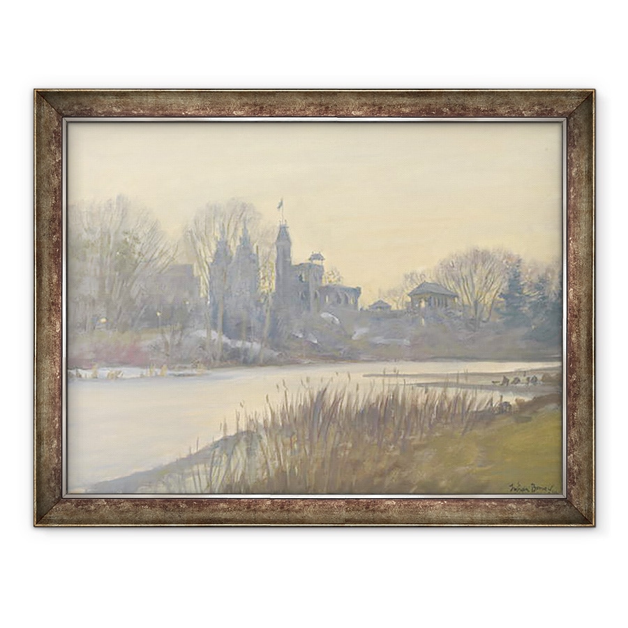 Tablou inramat - Julian Barrow - Castelul Belvedere, Parcul Central, 60 x 80 cm