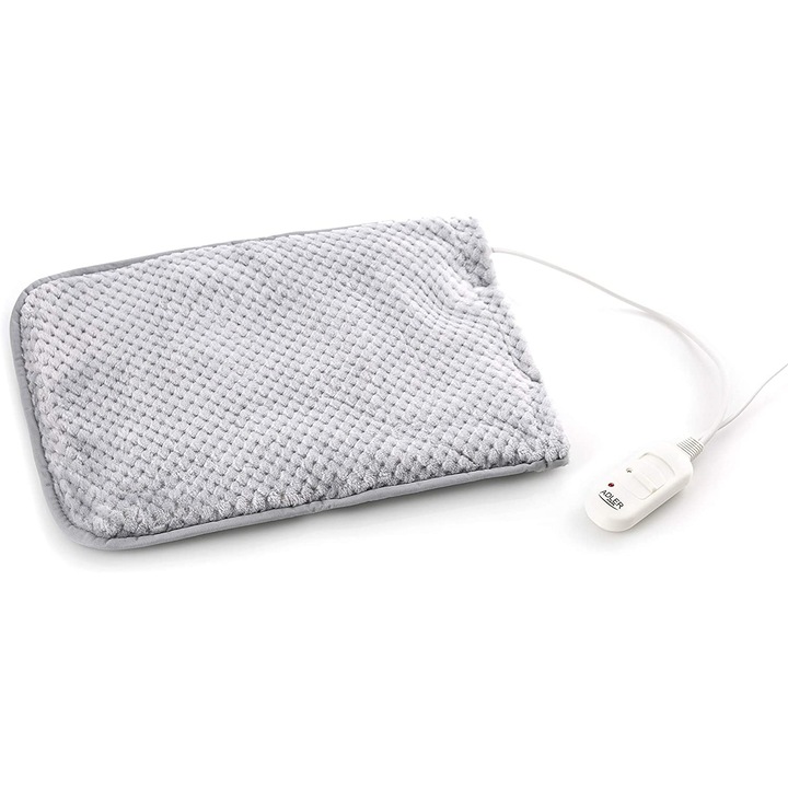 Термоподложка ADLER AD 7415, 80W, 30 х 40 см, 2 температурни нива, Cив