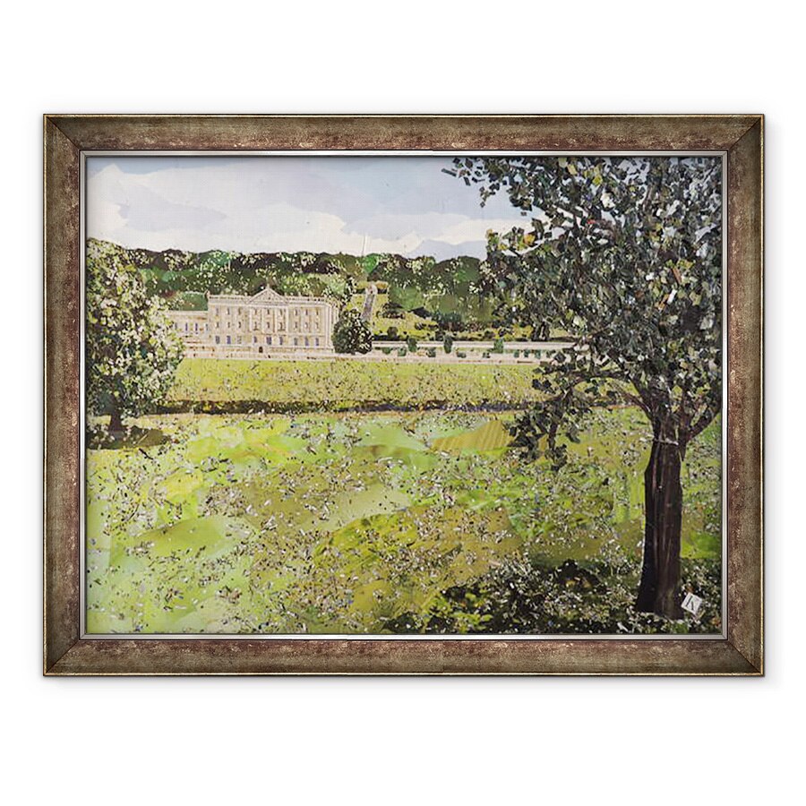 Tablou inramat - Kirstie Adamson - Casa Chatsworth, 60 x 80 cm