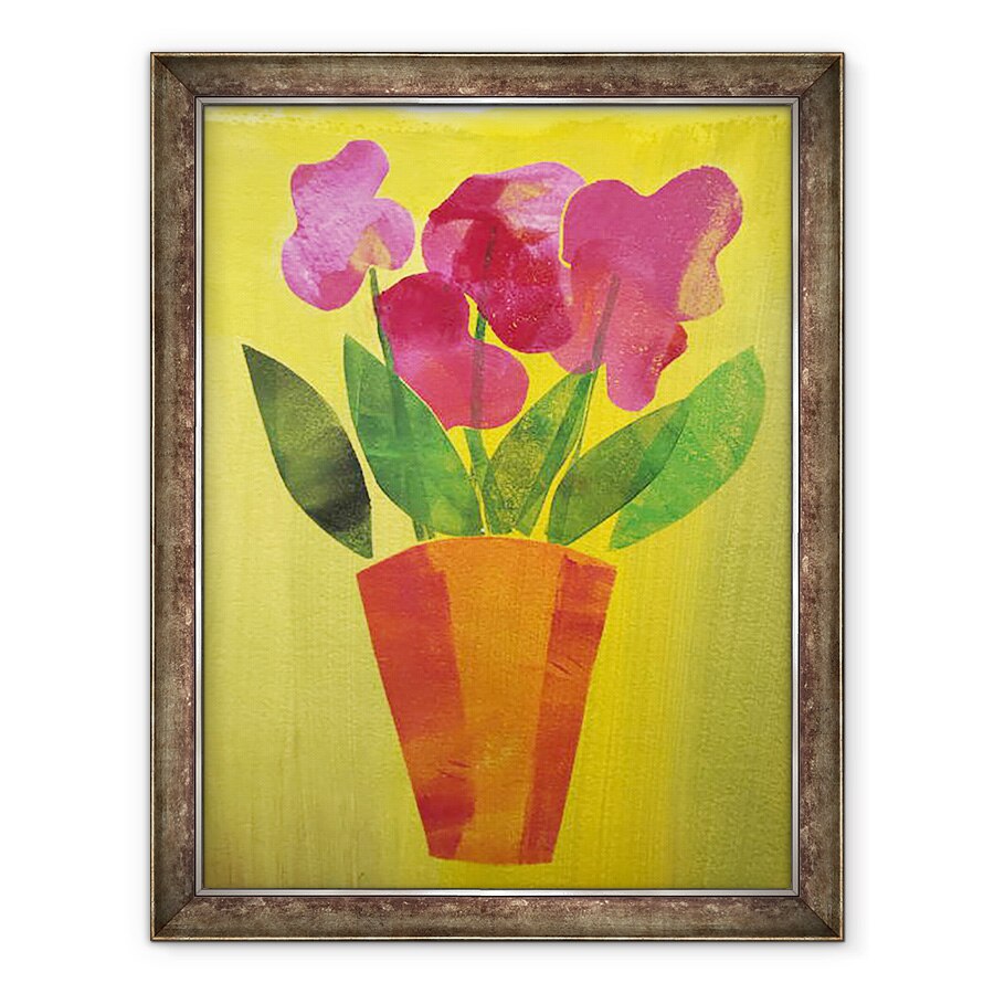 Tablou inramat - Sarah Thompson-Engels - Ghiveci de flori, 2019, 60 x 80 cm