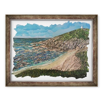 Tablou inramat - Kirstie Adamson - Micul Fistral, 60 x 80 cm Tablou inramat - Kirstie Adamson - Micul Fistral, 60 x 80 cm
