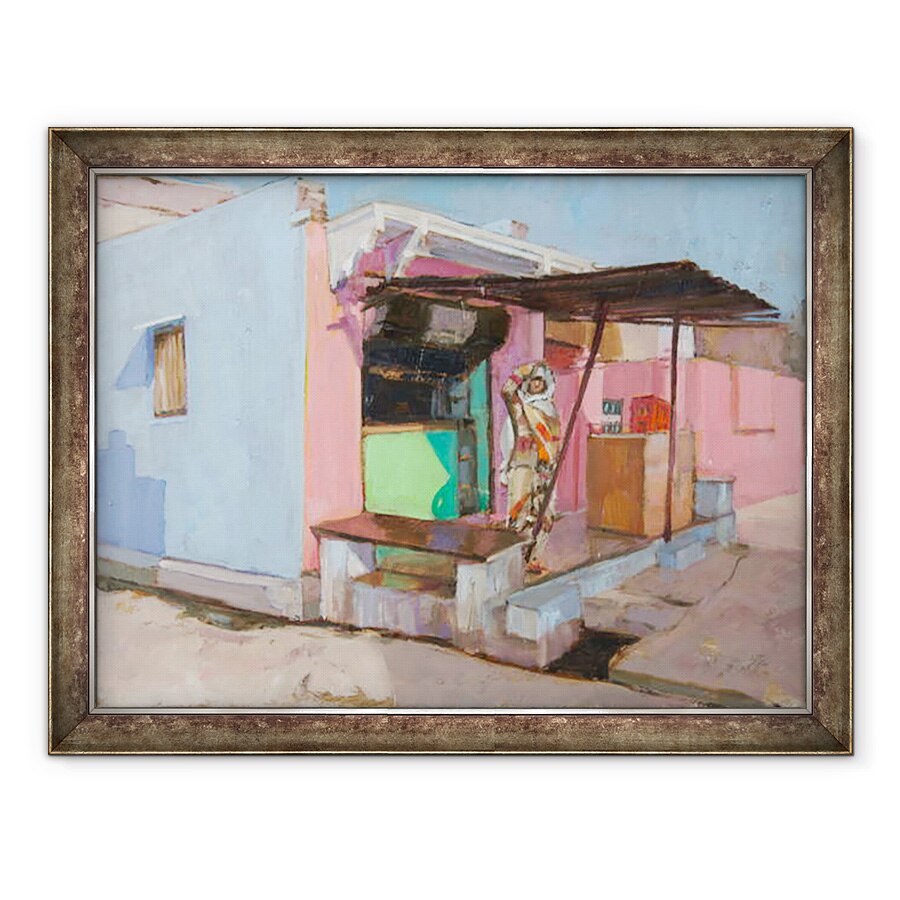 Tablou inramat - Sue Wales - Culori indiene, 2019, 60 x 80 cm