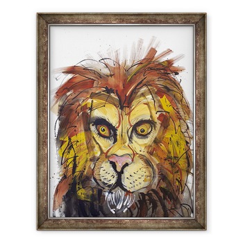 Tablou inramat - Faisal Khouja - Leu, 2013, 60 x 80 cm Tablou inramat - Faisal Khouja - Leu, 2013, 60 x 80 cm