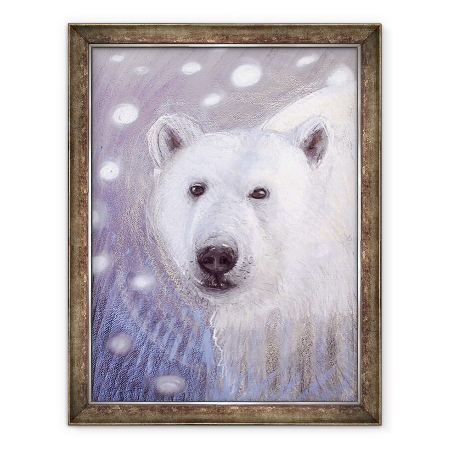 Tablou inramat - Faisal Khouja - Ursul polar, 2015, 60 x 80 cm