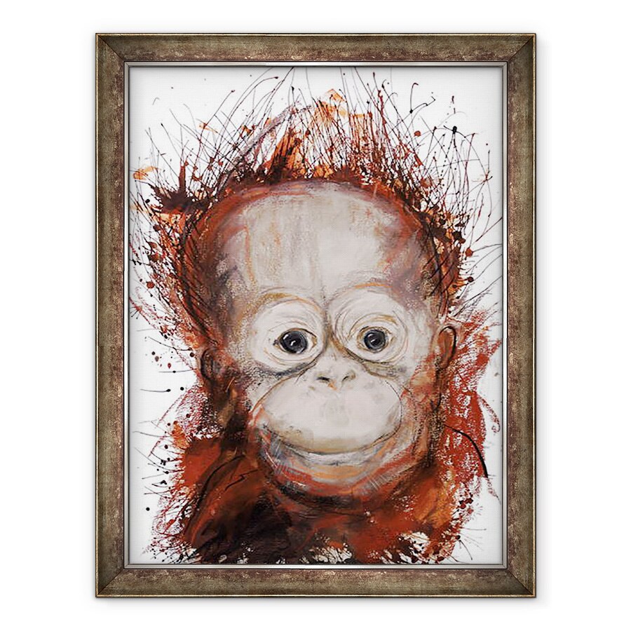 Tablou inramat - Faisal Khouja - Orangutan, 2016, 60 x 80 cm