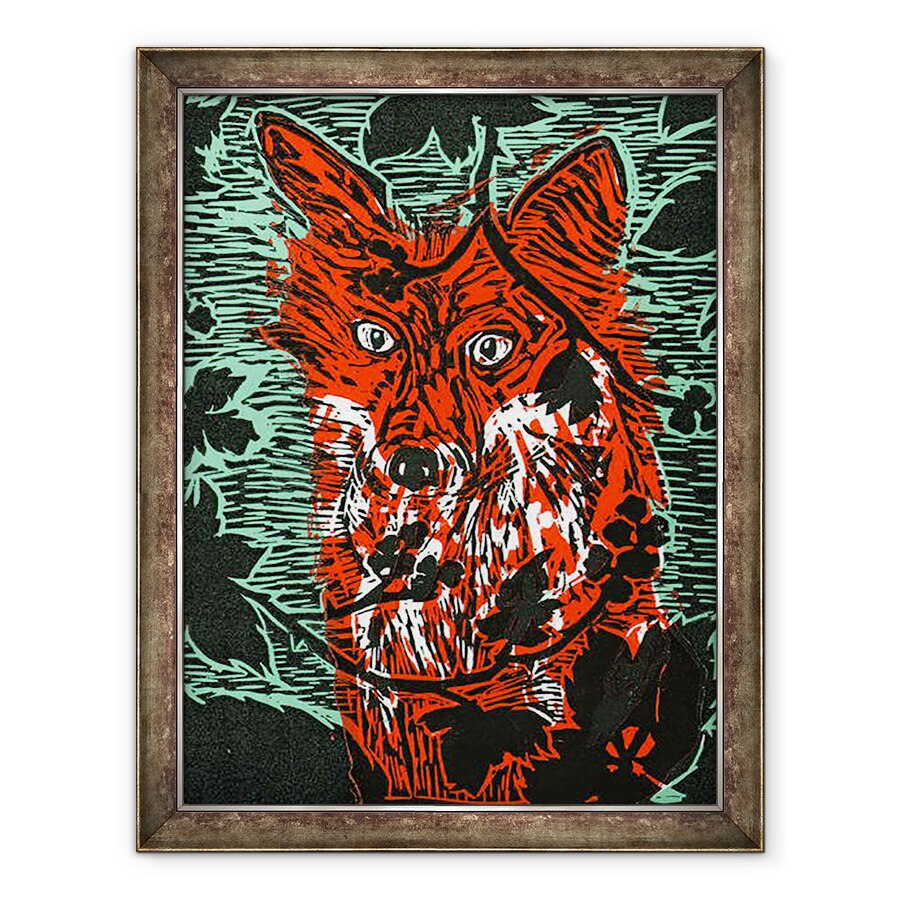 Tablou inramat - Faisal Khouja - Vulpea in Brambles, 2011, 60 x 80 cm