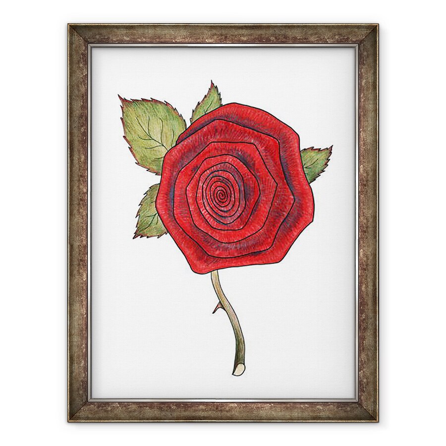 Tablou inramat - Faisal Khouja - Trandafir 2, 2013, 60 x 80 cm