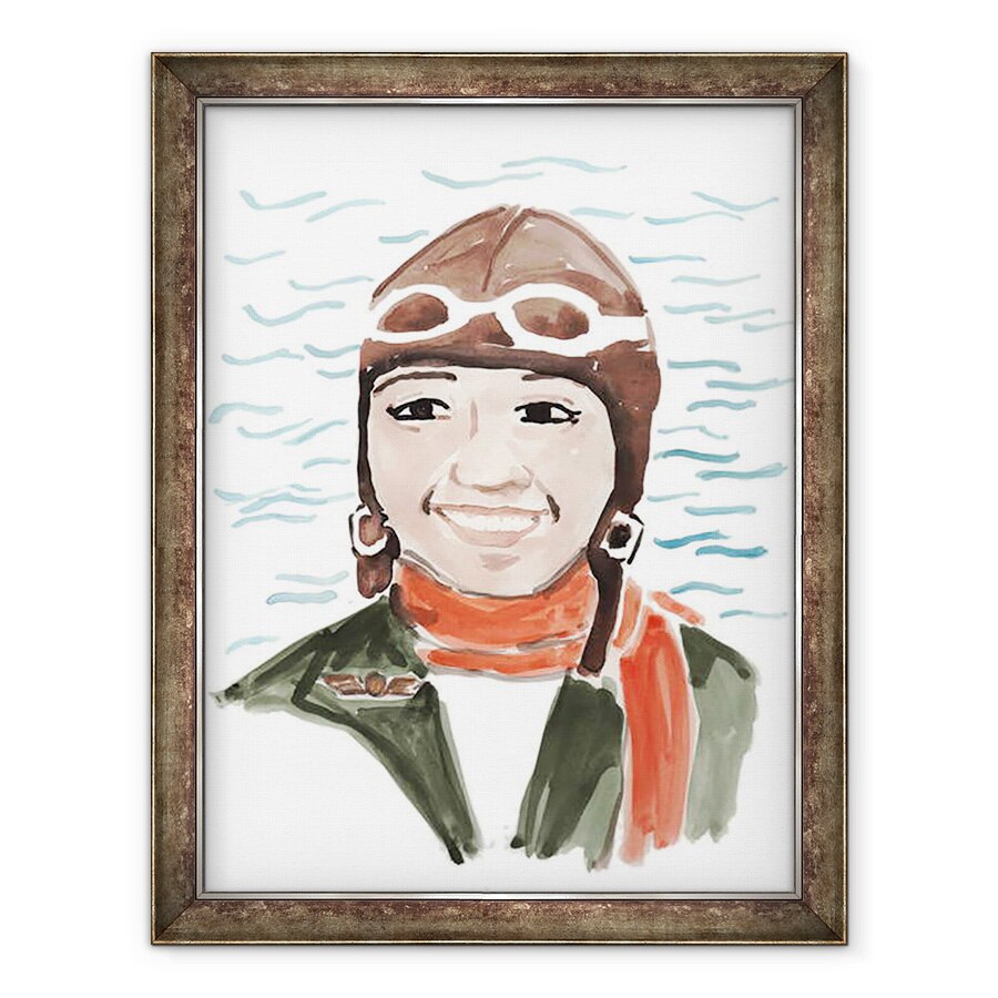 Tablou inramat - Megan Moore - Bessie Coleman, 60 x 80 cm