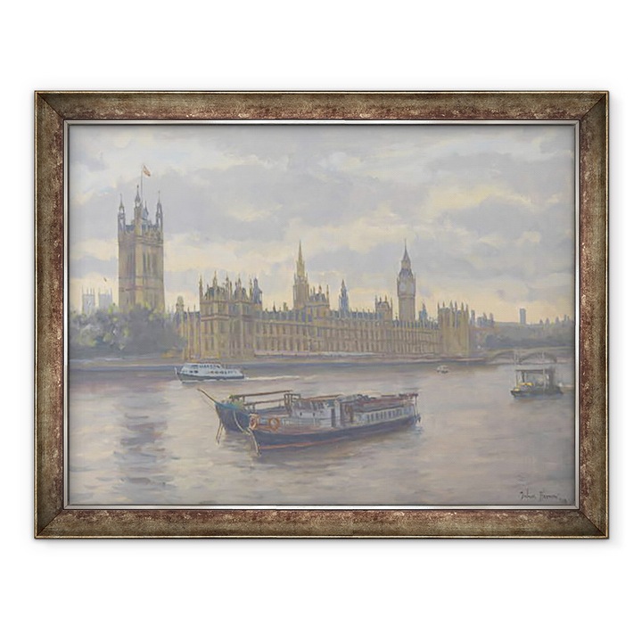 Tablou inramat - Julian Barrow - Camere ale Parlamentului, 60 x 80 cm