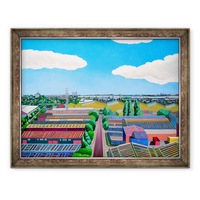 tablou inramat - noel paine - thames gateway de vara 70 x 90 cm imagen 23_0_
0