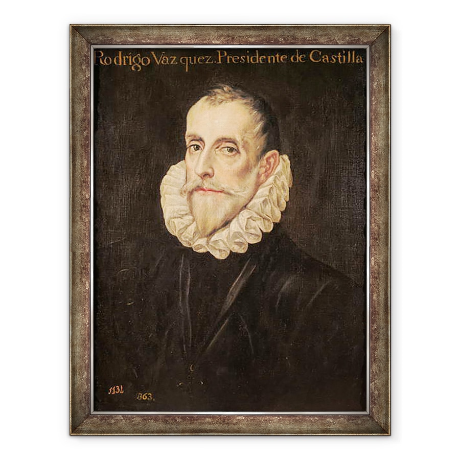 Tablou inramat - El Domenico Greco - Don Rodrigo Vázquez de Arce, 60 x 80 cm
