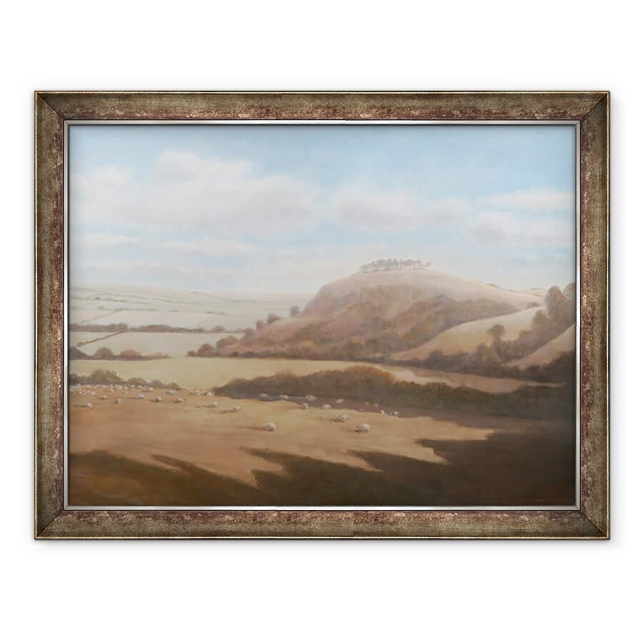 Tablou inramat - Lincoln Seligman - Peisajul Gloucestershire, 70 x 90 cm