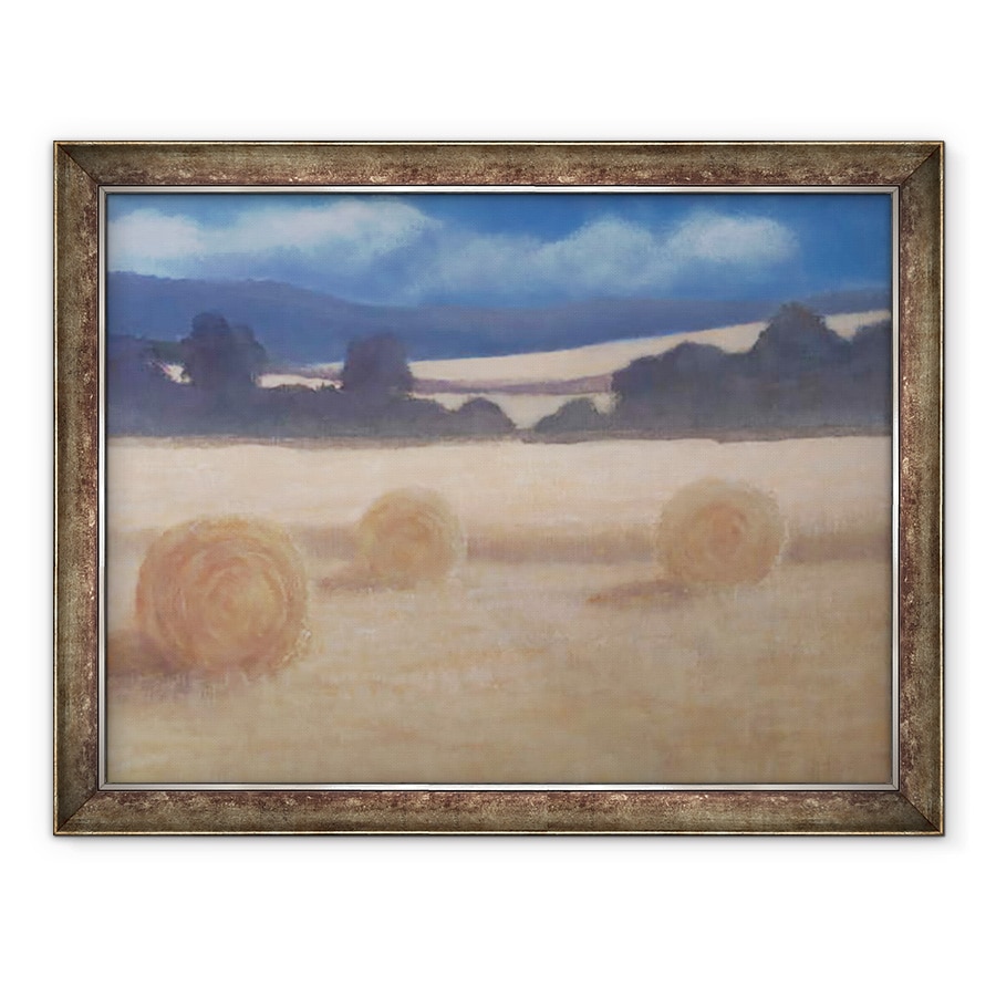 Tablou inramat - Lincoln Seligman - Doua baloturi de fan, 60 x 80 cm