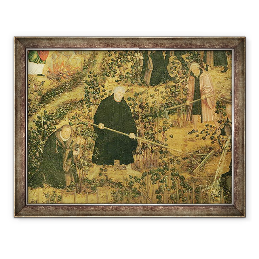 Tablou inramat - Lucas Cranach the Younger - Podgoria Domnului, 60 x 80 cm