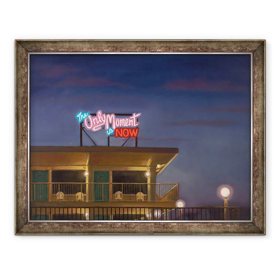 Tablou inramat - David Arsenault - Singurul moment este acum, 70 x 90 cm
