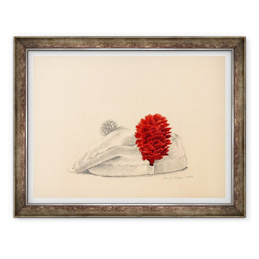 Tablou inramat - Alison Cooper - Un Black Watch Red hackle, 70 x 90 cm