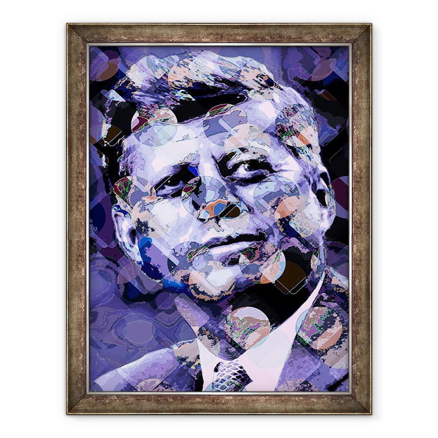 Tablou inramat - Scott J. Davis - John F Kennedy, 60 x 80 cm