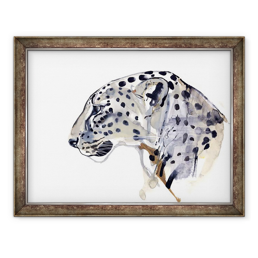 Tablou inramat - Mark Adlington - Profil Arabian Leopard, 60 x 80 cm