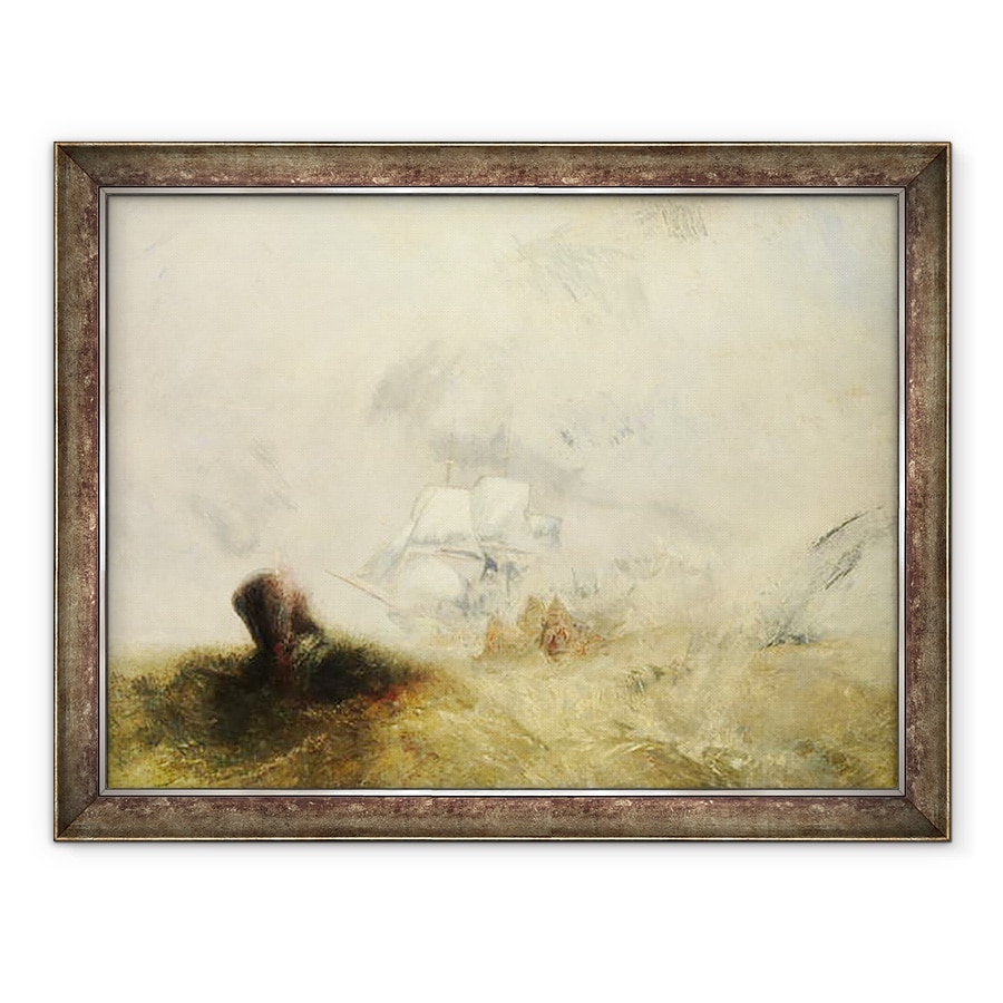 Tablou inramat - Joseph Mallord William Turner - Vanatoare de balene, 70 x 90 cm