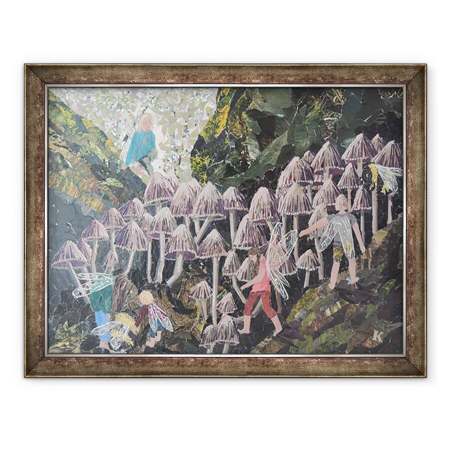 Tablou inramat - Kirstie Adamson - intr-un taram nici apropiat, nici indepartat, 60 x 80 cm