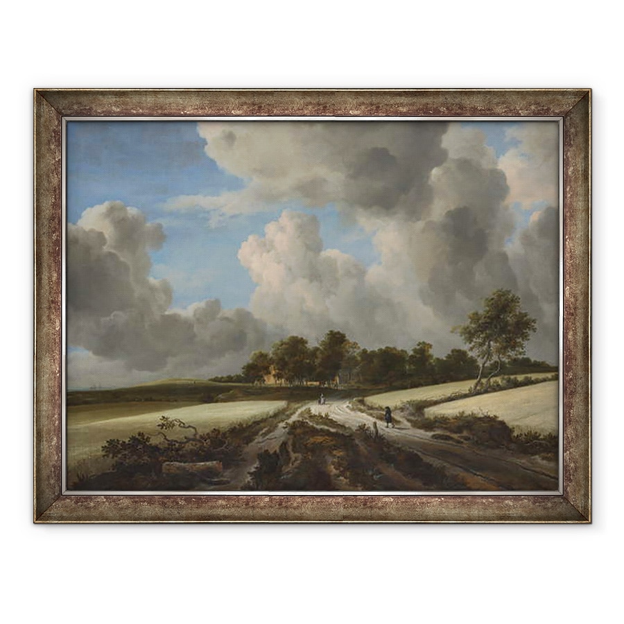 Tablou inramat - Jacob Isaaksz - Domenii de grau, 70 x 90 cm