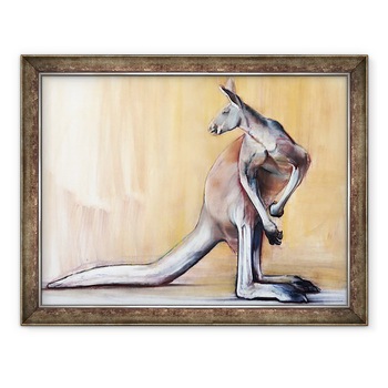 Tablou inramat - Mark Adlington - Big Red Cangur, 2014, 60 x 80 cm Tablou inramat - Mark Adlington - Big Red Cangur, 2014, 60 x 80 cm